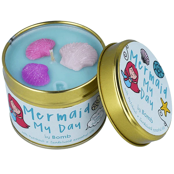 TIN CANDLE - MERMAID MY DAY