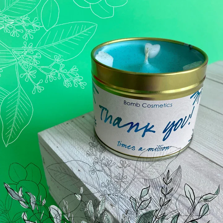 TIN CANDLE - THANK YOU!