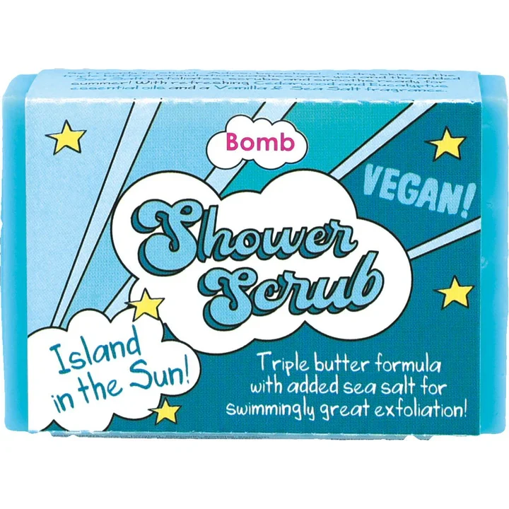 SHOWER SCRUB ISLAND IN THE SUN!