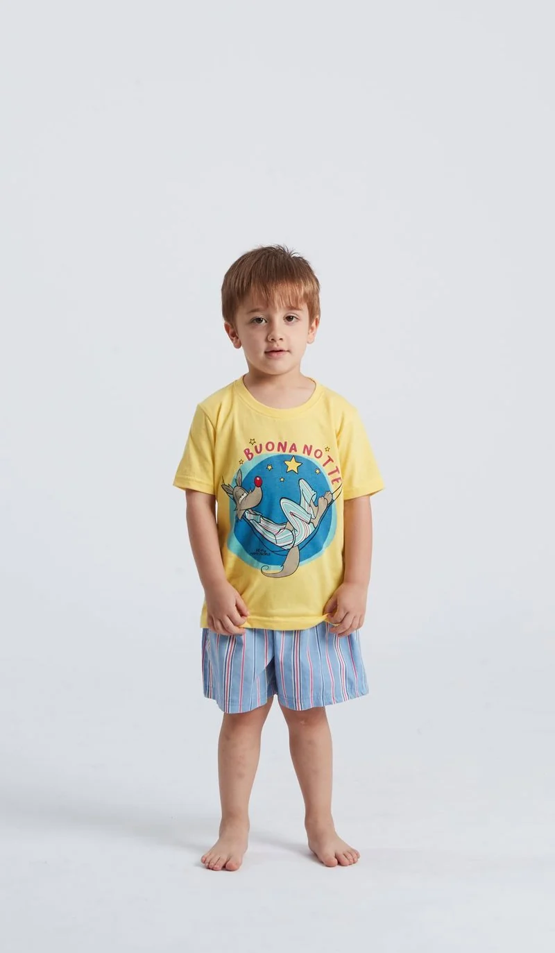 MULTICOLOR - PIGIAMA GIROCOLLO MM BIMBO