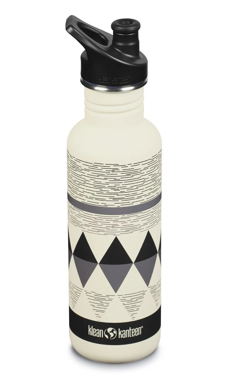 Borraccia Classic in acciaio inox 800 ml - Tappo Sport - Fantasia