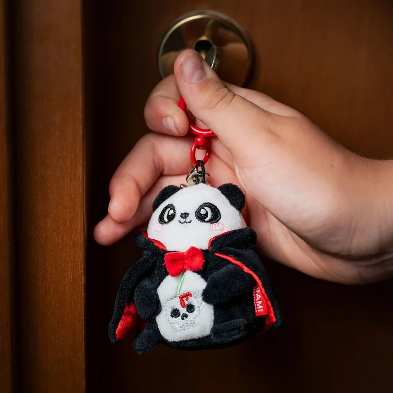 PORTACHIAVI DI PELUCHE PANDA "BAM-BOO" TINY SUPER SOFT!
