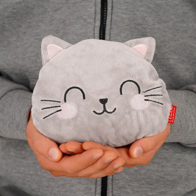 MINI CUSCINO TERMICO CON SEMI DI LINO - WARM CUDDLES KITTY