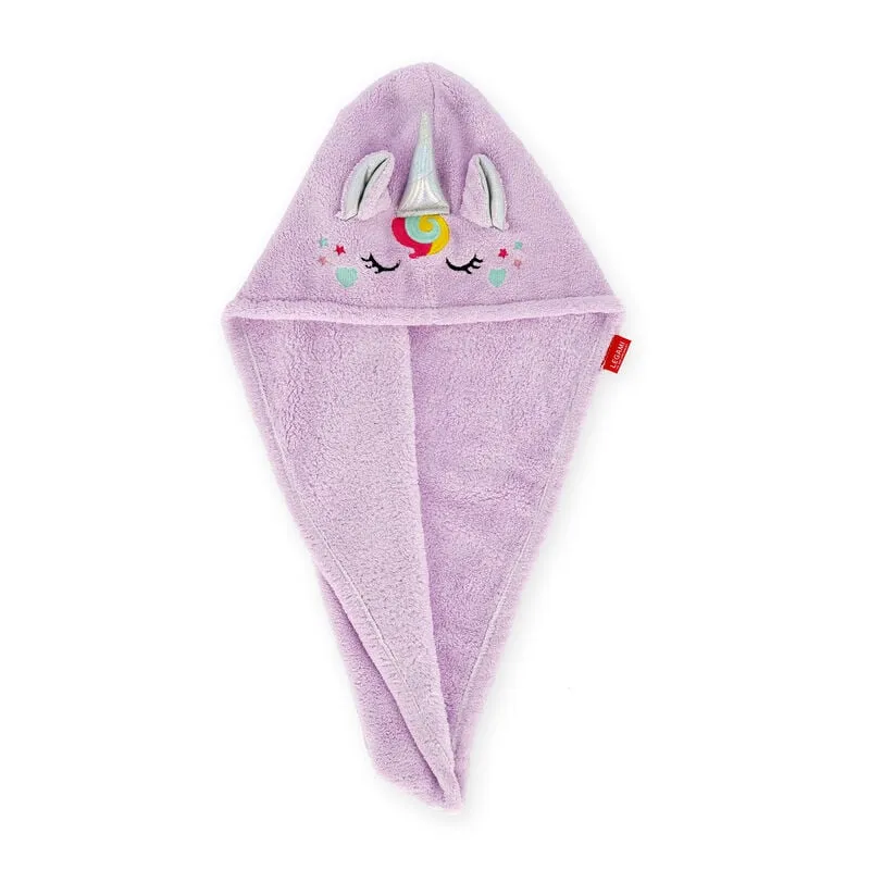 ASCIUGAMANO CAPELLI TURBANTE - LOVE MY HAIR UNICORN