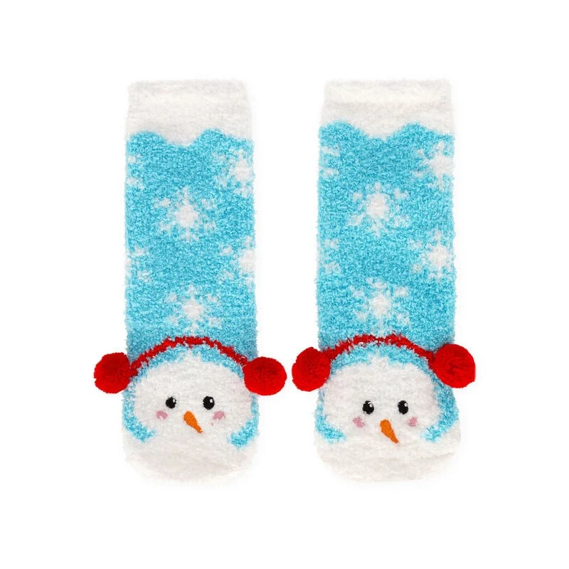CALZE ANTISCIVOLO - IT'S A MATCH! PUPAZZO DI NEVE KIDS
