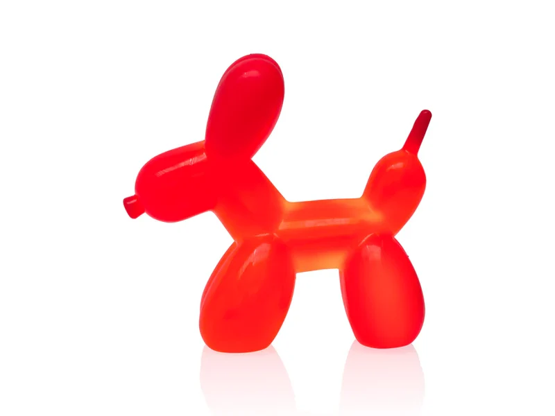 BALLOON DOG LIGHT RED