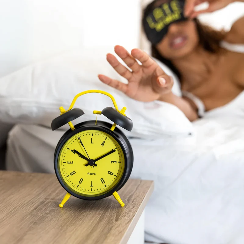 RETRO ALARM CLOCK "LATE BUT GREAT"