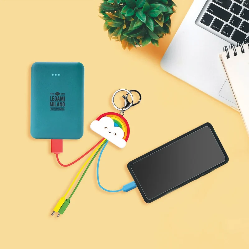 BATTERIA RICARICABILE SUPERCHARGE 5000 MAH - PETROL BLUE
