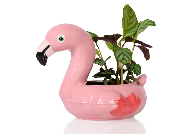 FLOATY FLAMINGO POT