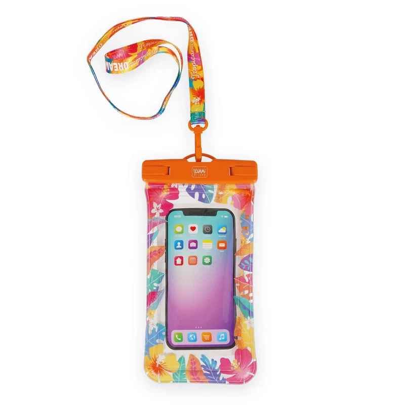 CUSTODIA IMPERMEABILE FLOATING WATERPROOF SMARTHPHONE POUCH - TROPICANA DREAM
