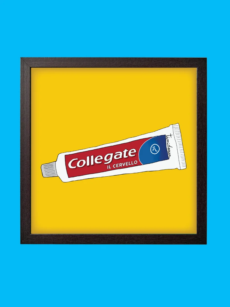 STAMPA "COLLEGATE IL CERVELLO"