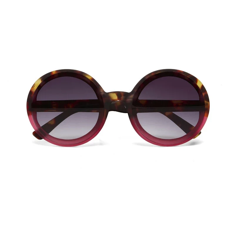 OKKIA OCCHIALI DA SOLE TONDO - HAVANA PINK