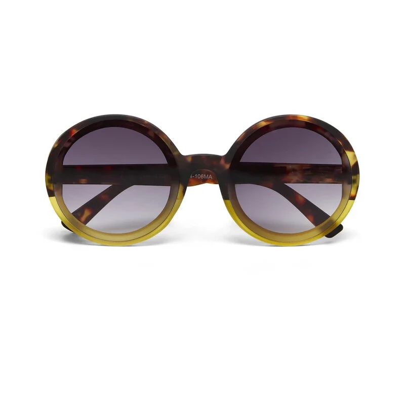 OKKIA OCCHIALI DA SOLE TONDO - HAVANA YELLOW