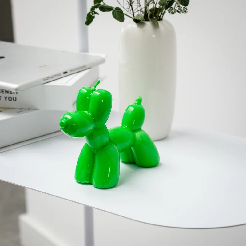 CANDELA BALLOON DOG GREEN HELIO FERRETTI