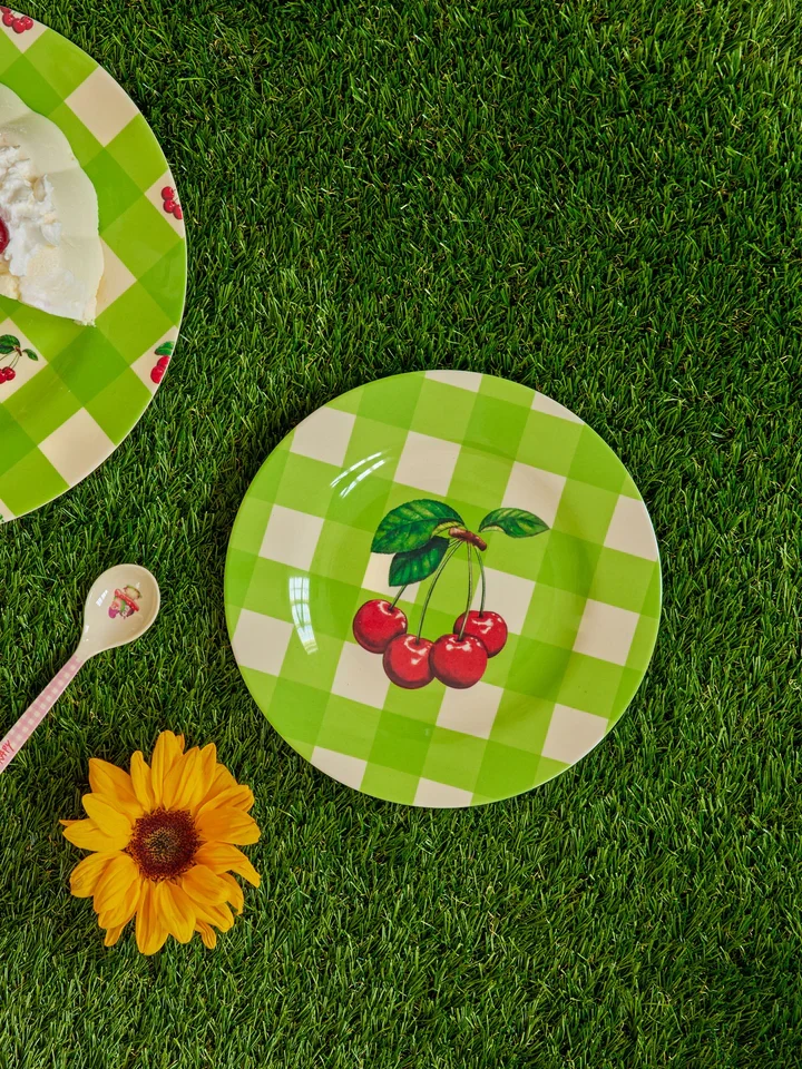 PIATTO FRUTTA LOVE THERAPHY MELAMINE CHERRY
