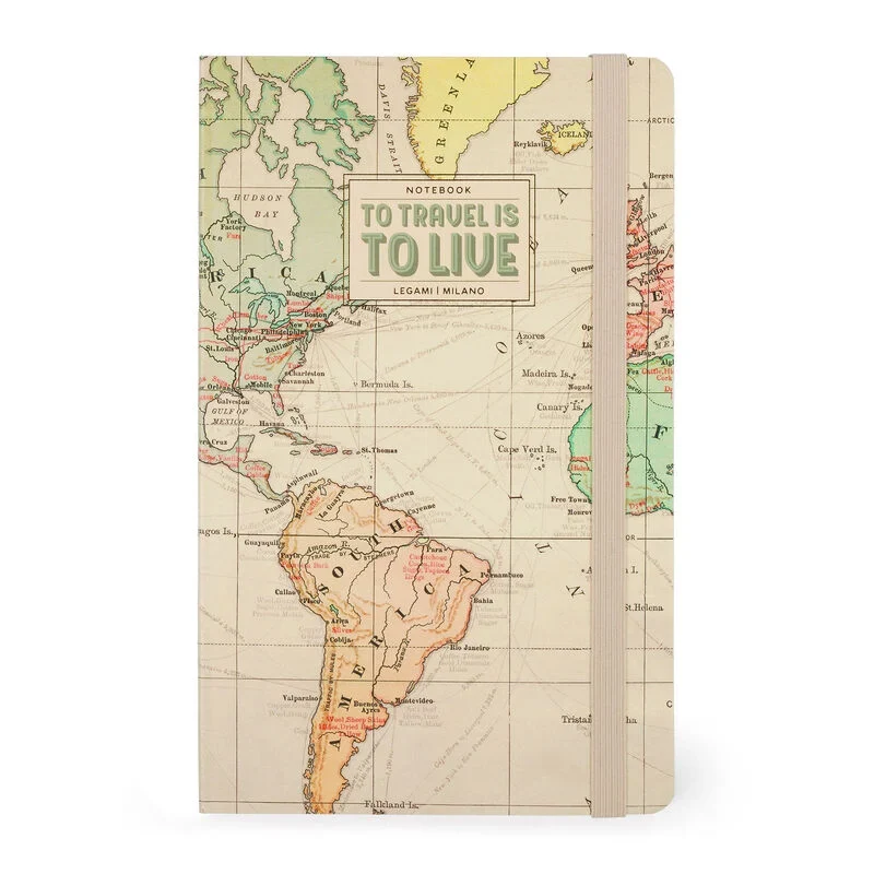 taccuino a righe - photo notebook medium travel