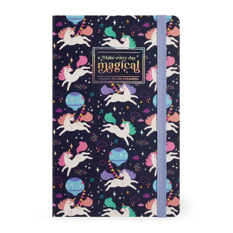 NOTEBOOK TACCUINO A RIGHE - UNICORN