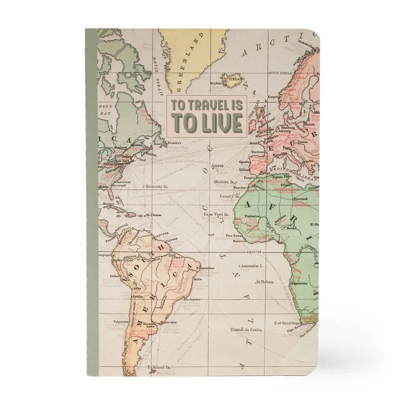 QUADERNO A5 MAP PLAIN