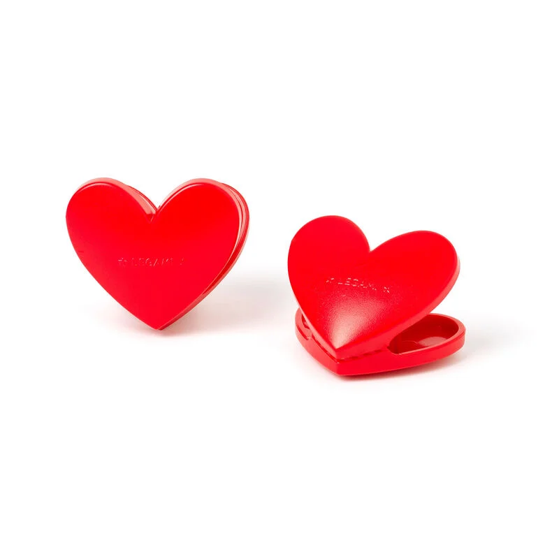 BAG CLIPS HEART