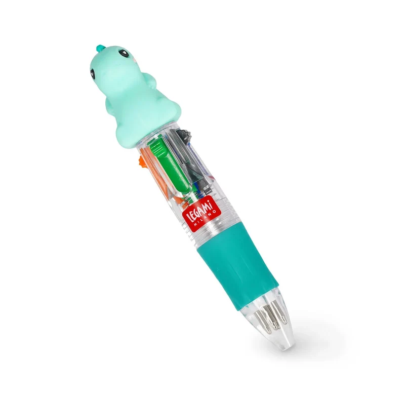 MINI PENNA A SFERA 4 COLORI DINO