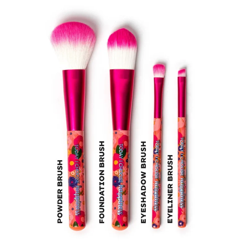 OH MY GLOW! SET 4 PENNELLI TRUCCO FLOWERS