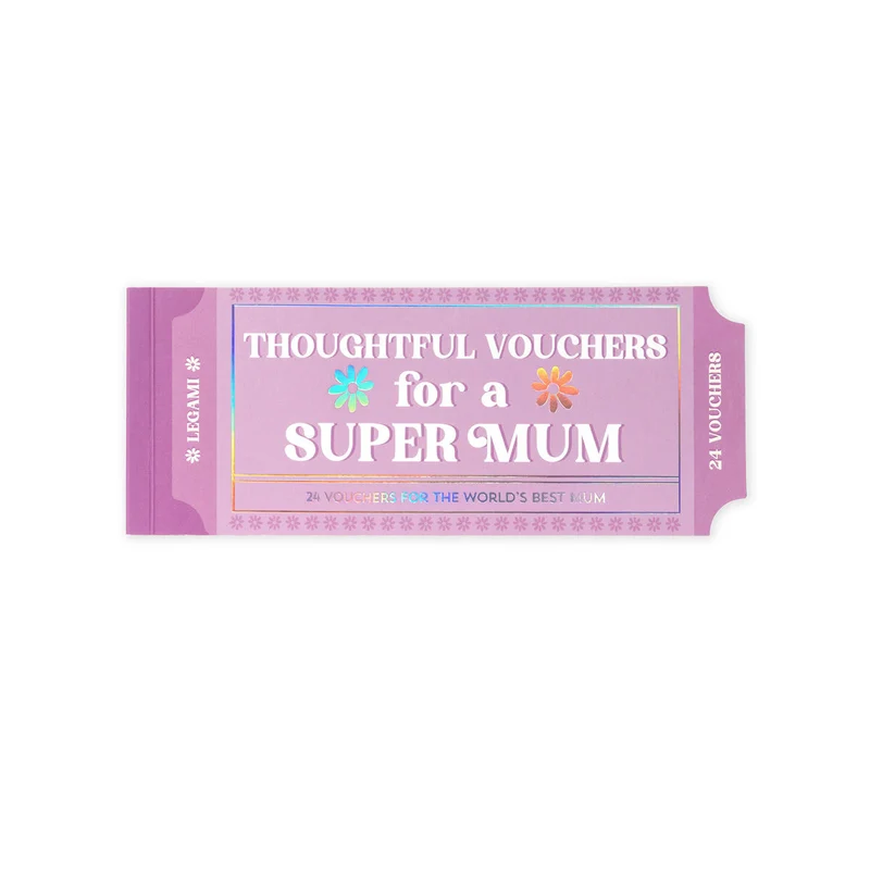 BLOCCHETTO DA 24 VOUCHER SUPER MUM