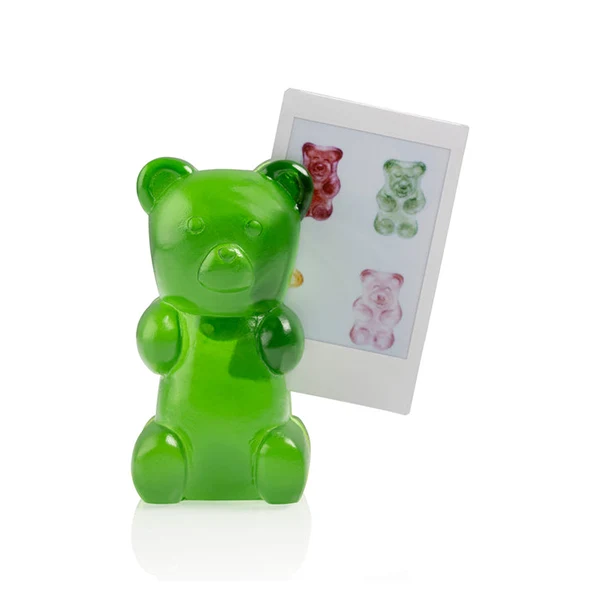 CANDY BEAR MAGNETIC PHOTOHOLDER GREEN
