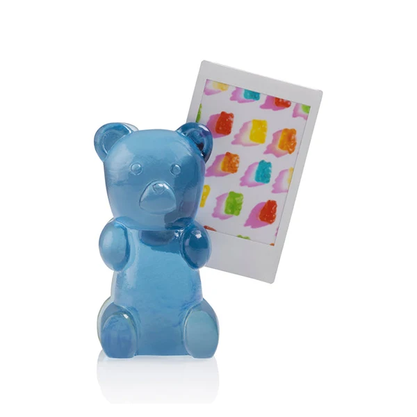 CANDY BEAR MAGNETIC PHOTOHOLDER BLUE