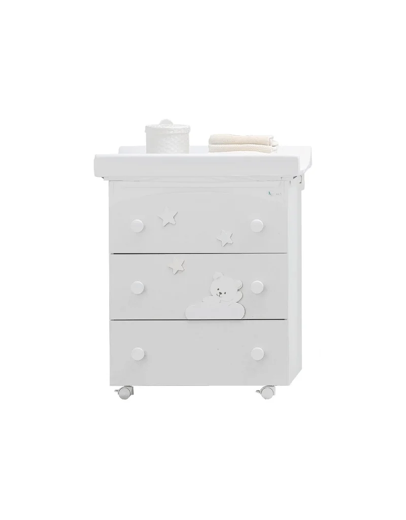 Bagnetto Fasciatoio Azzurra Design Mars Bianco