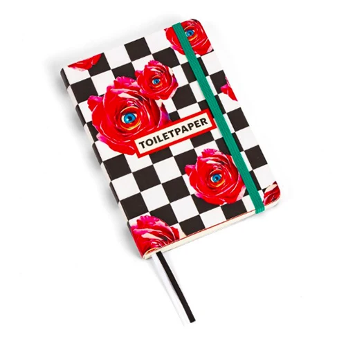 TOILETPAPER NOTEBOOK MEDIUM ROSES