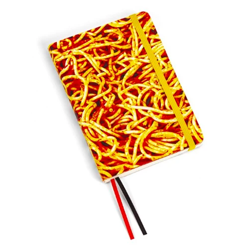 TOILETPAPER NOTEBOOK MEDIUM SPAGHETTI
