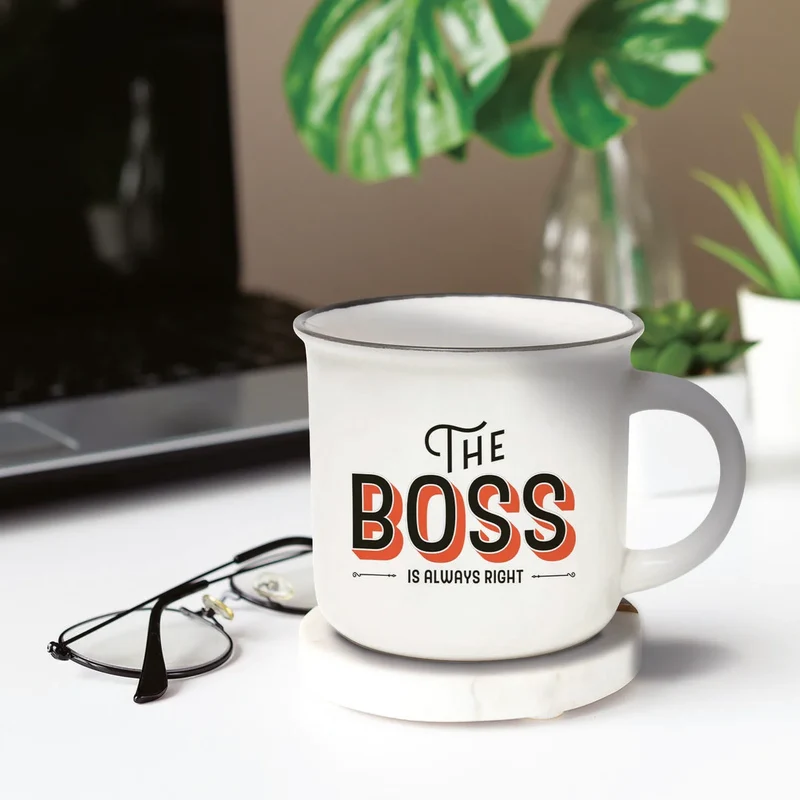 CUP-PUCCINO MUG THE BOSS