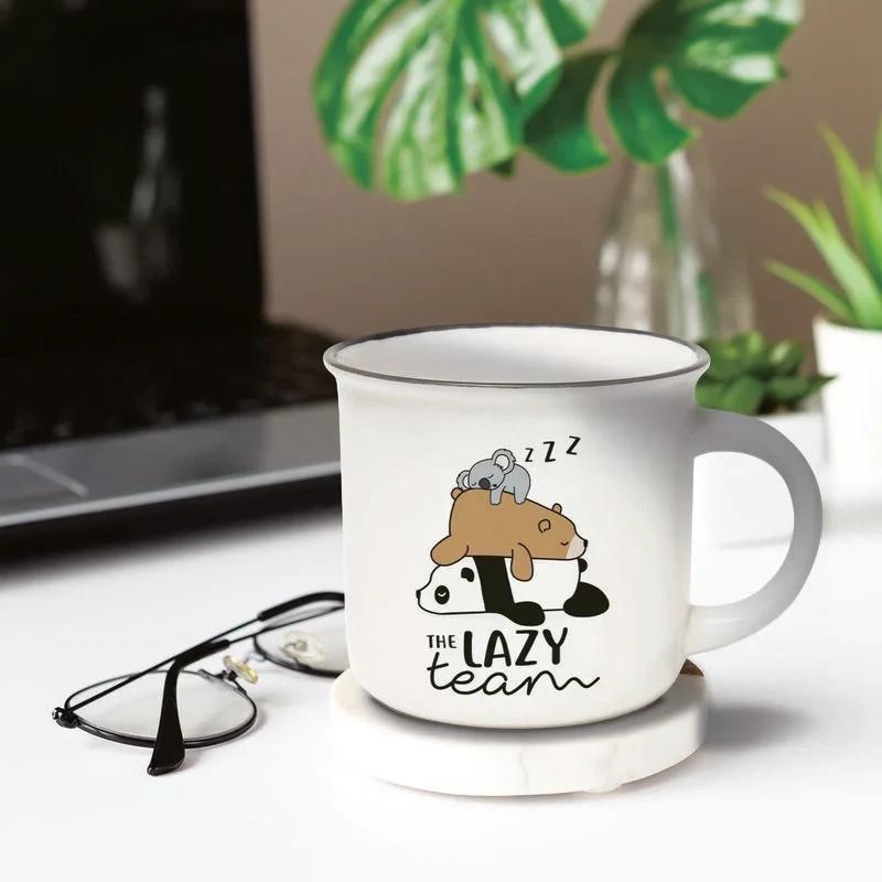 CUP-PUCCINO MUG LAZY TEAM
