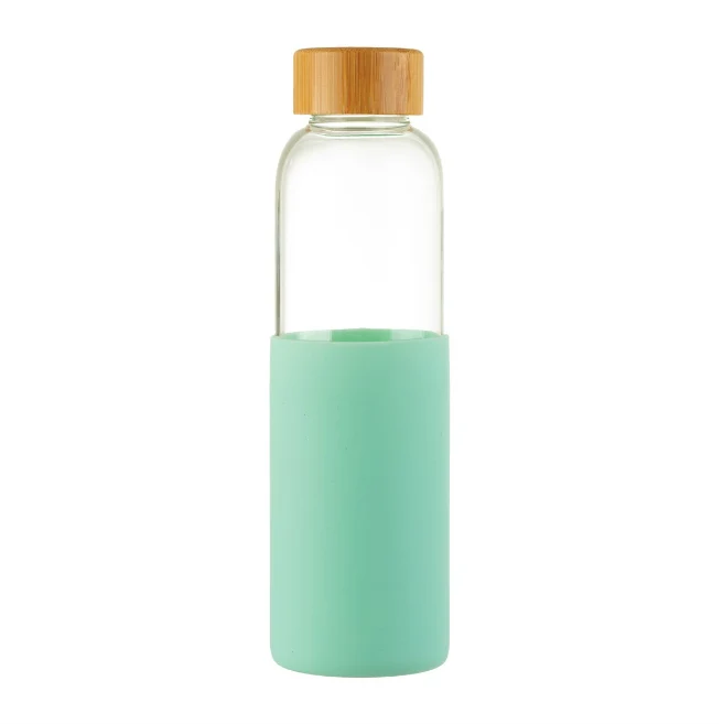 MINT GREEN SILICONE CLEEVE WATER BOTTLE