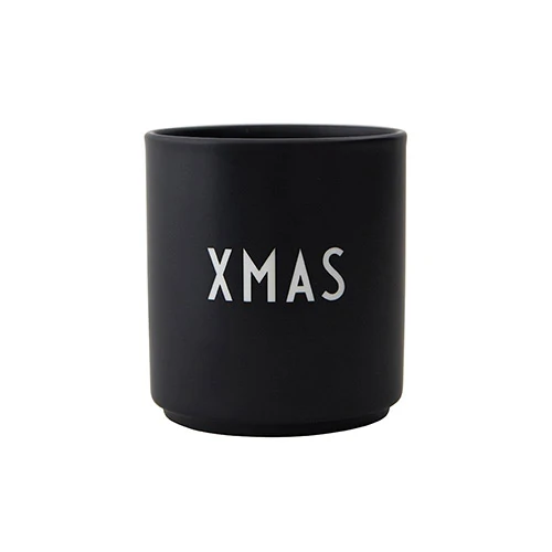 CUP BLACK XMAS - DESIGN LETTERS