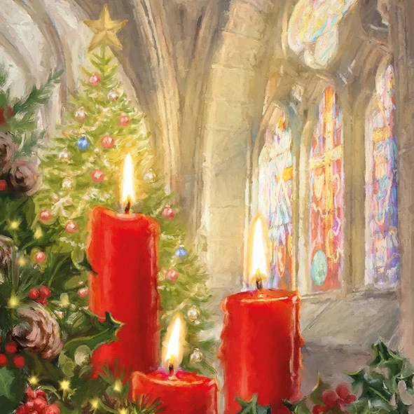 CANDLES IN CHURCH
