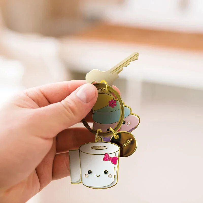 WHAT A KEY RING! POO
