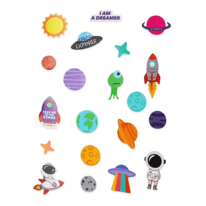 STICKERS RIFLETTENTI PER BICICLETTA SPACE