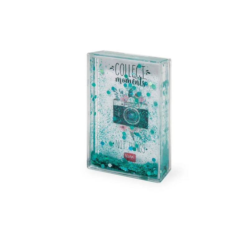PORTAFOTO CON GLITTER