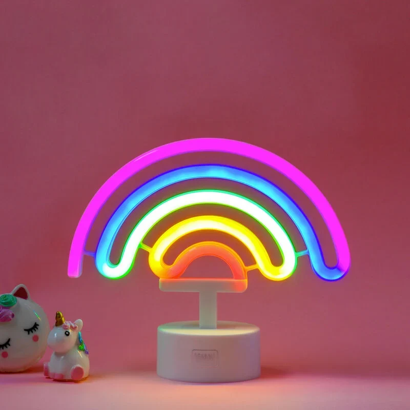 IT'S A SIGN LAMPADA LED RAINBOW