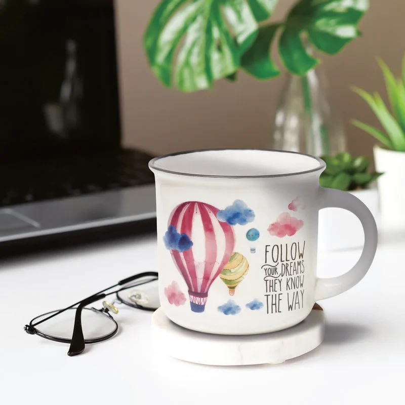CAP-PUCCINO MUG FOLLOW YOUR DREAMS