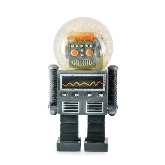 SFERA CON GLITTER THE GIANT ROBOT