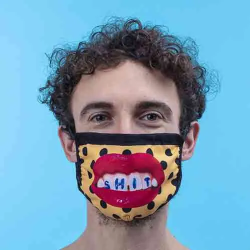 FACEMASK SHIT POIS M-L