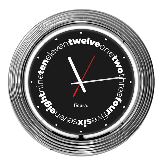 OROLOGIO DA PARETE NEON