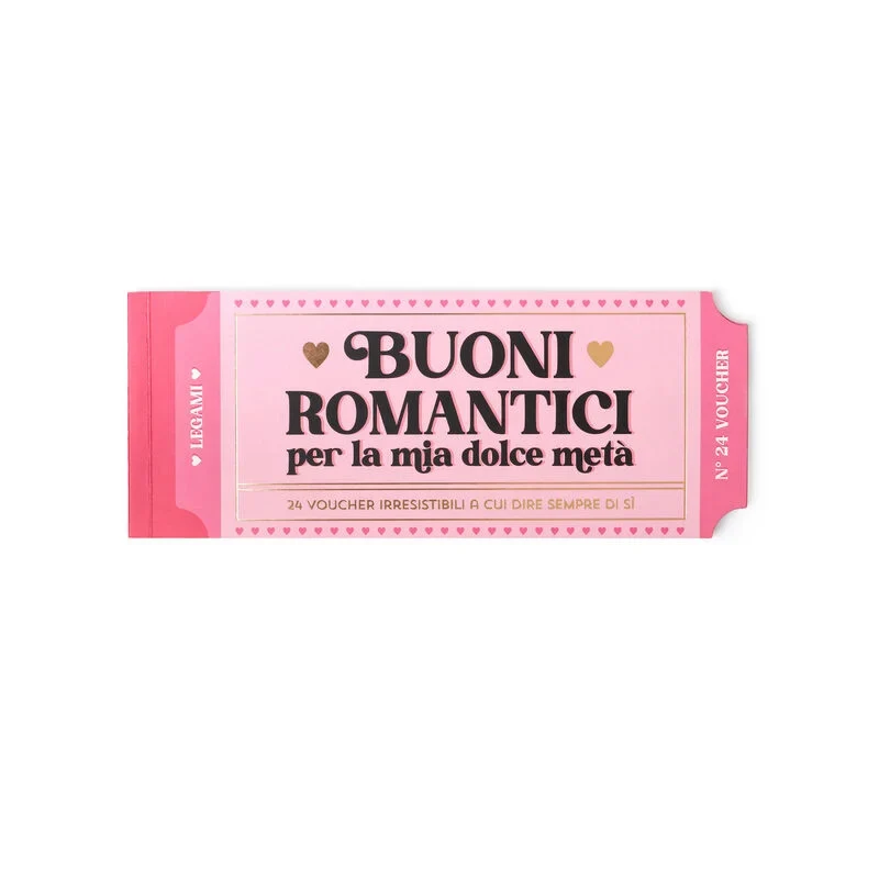 BUONI ROMANTICI 24 VOUCHER