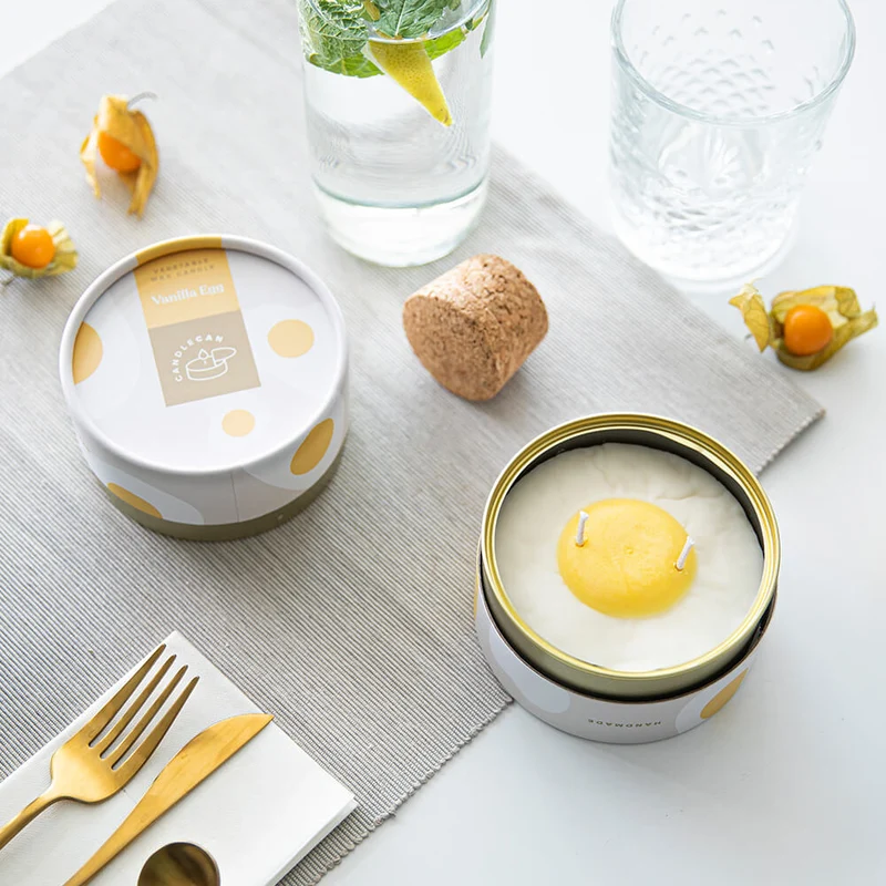 CANDLECAN VANILLA EGG