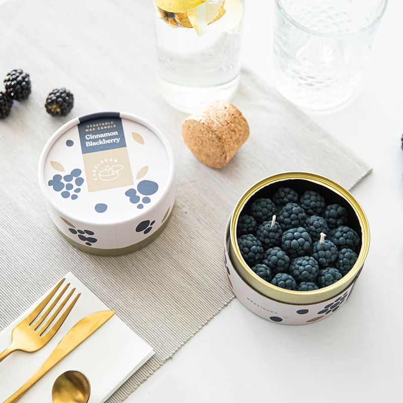 CANDLECAN CINNAMON BLACKBERRY