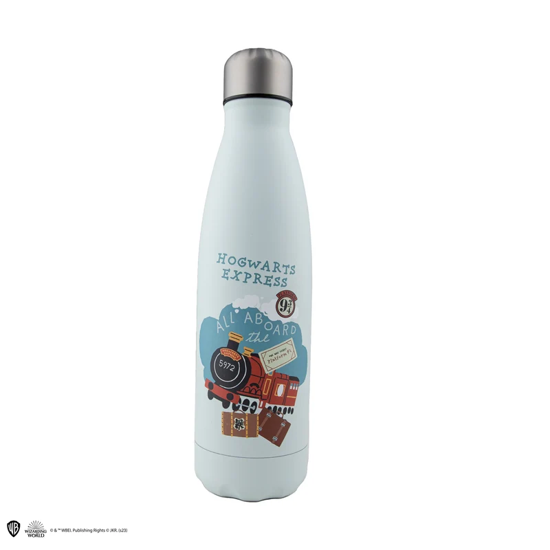 Bottiglia termica azzurra Hogwarts Express