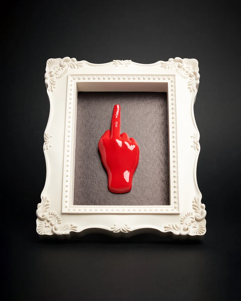 FRAME FINGER RED