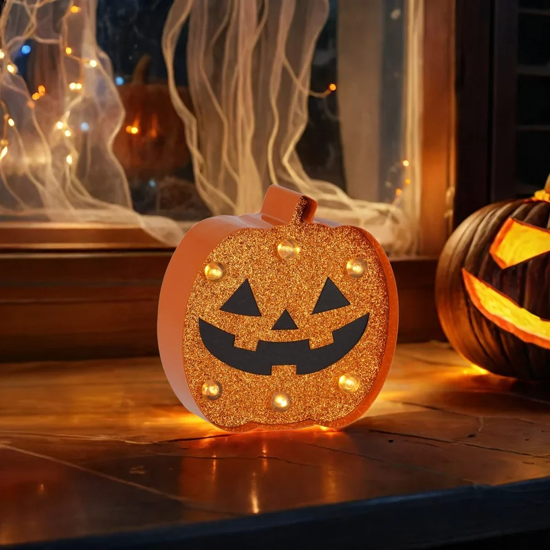 MINI LUCE DECORATIVA PUMPKIN HALLOWEEN